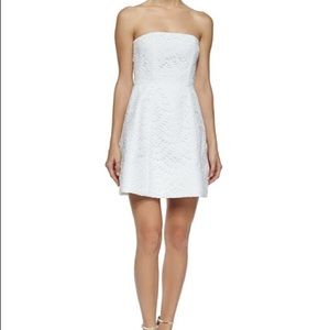 Alice & Olivia like new white dress